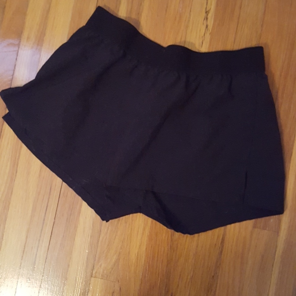Soffe lowrise black shorts